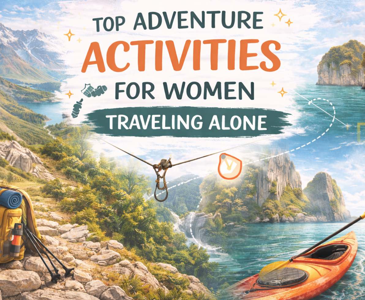 Top Adventure Activities for Women Traveling Alone